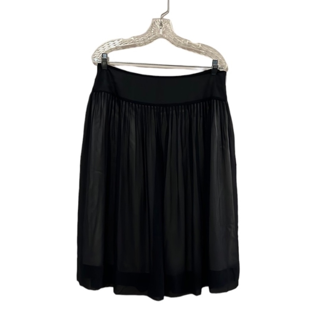 Lafayette 148 New York Navy Lined Skirt-Size 12-NWT